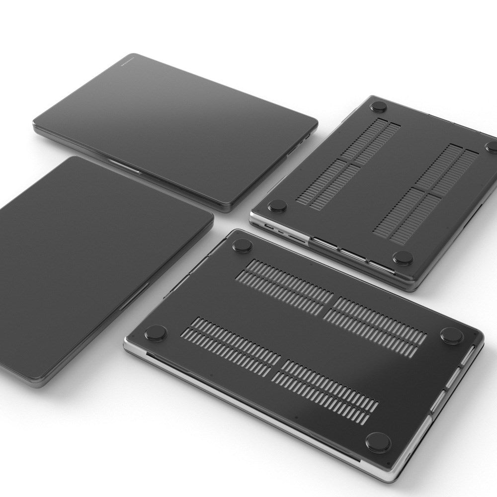 Vonmählen Transparent Case for MacBook Pro M5/M4/M3/M2/M1 (2025-2021) - Transparent/Black