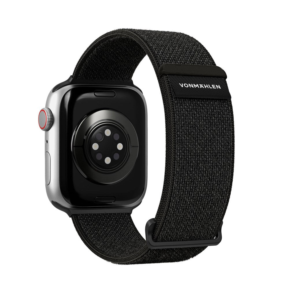Apple Watch (42/44/45/46/SE/49mm) Vonmählen Fitness Loop 2 Nylon Strap - Black