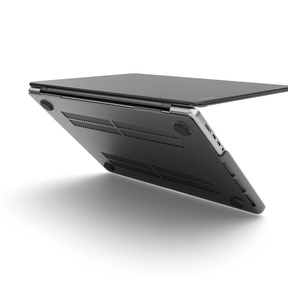 Vonmählen Transparent Case for MacBook Pro M1/M2/M3/M4 16" (2021-2024) - Matte Black/Transparent