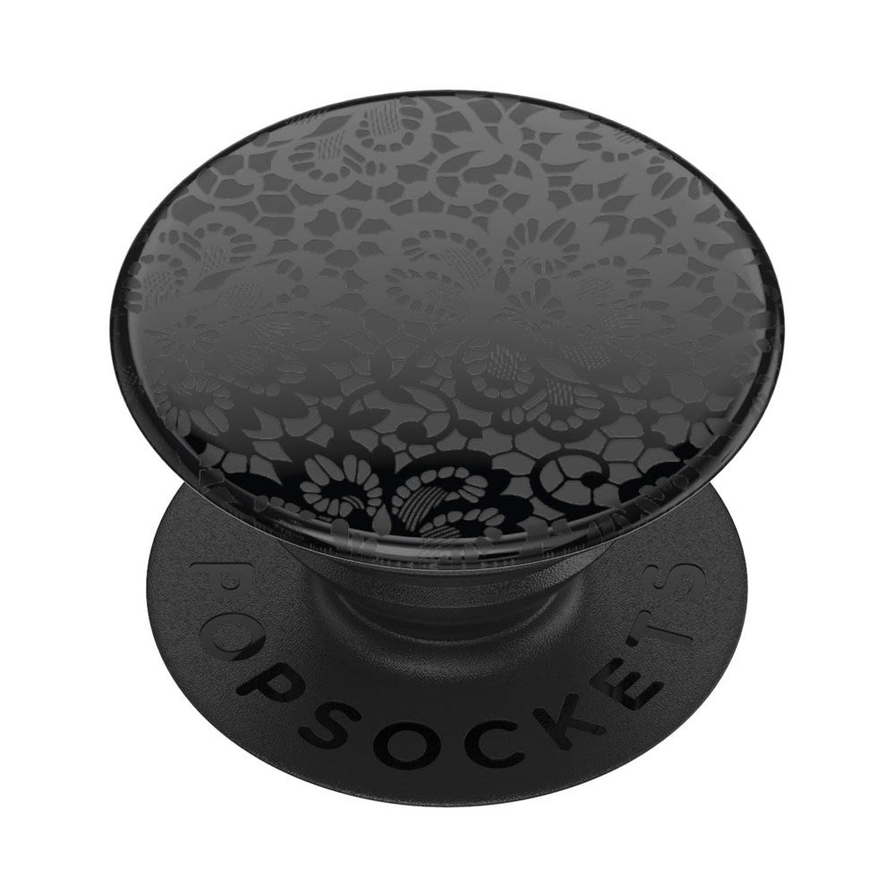 POPSOCKETS PopGrip Removable Grip with Stand Function - Lace Noir