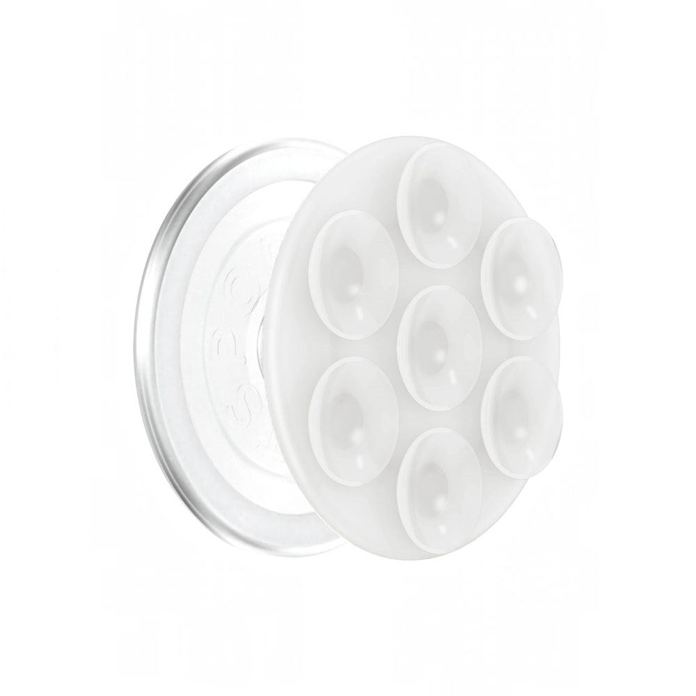 POPSOCKETS Suck-Up Grip - MagSafe Compatible - Transparent