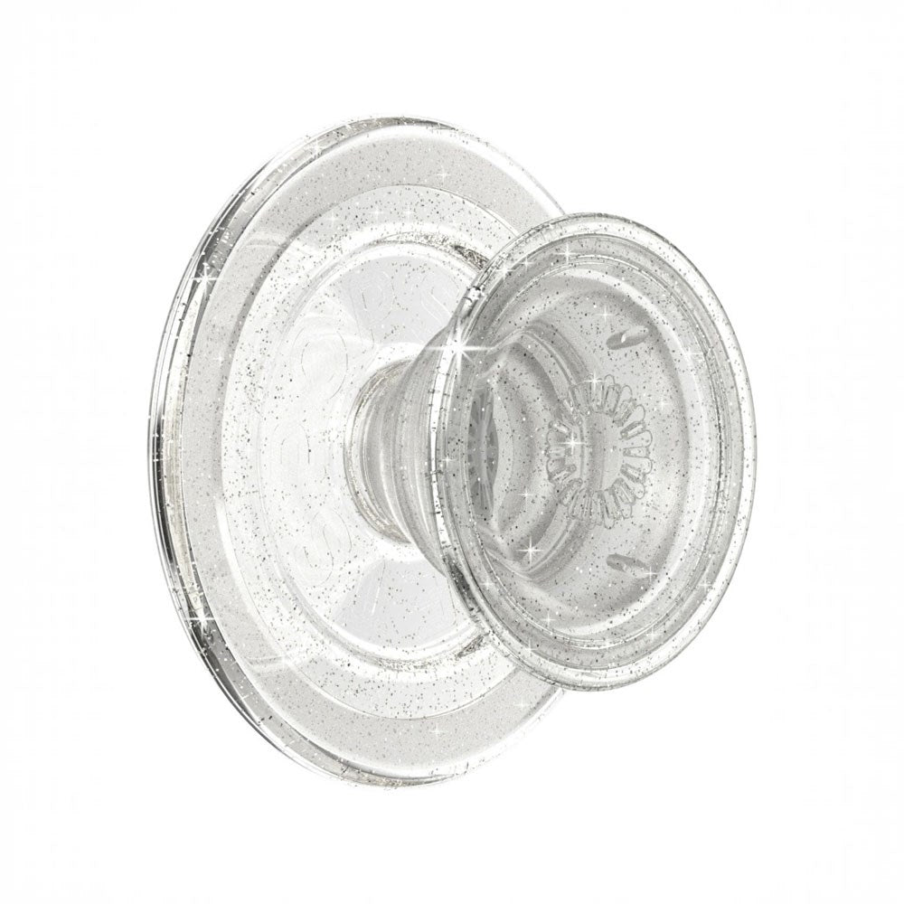 POPSOCKETS PopGrip MagSafe - Stand & Grip - Clear Glitter