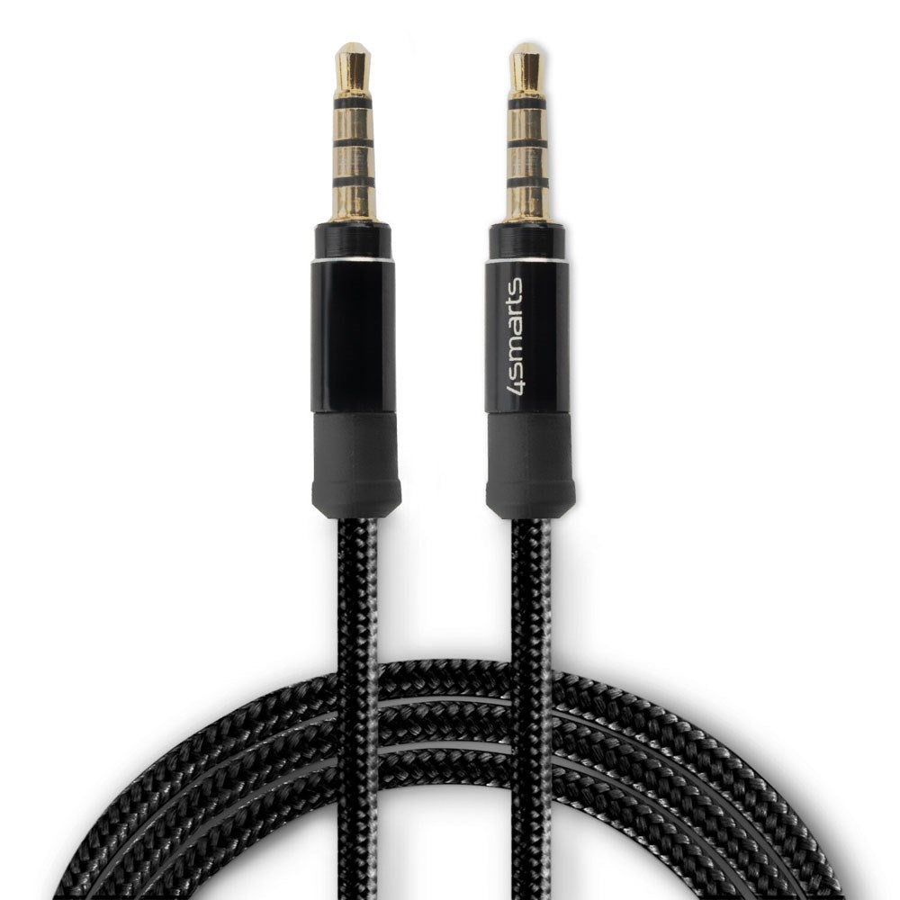 4smarts SoundCord 3.5mm Mini Jack Cable – 1m – Black