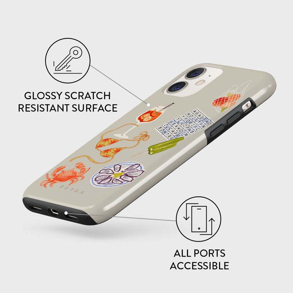 Burga iPhone 11 Tough Fashion Case - Seaside Muse
