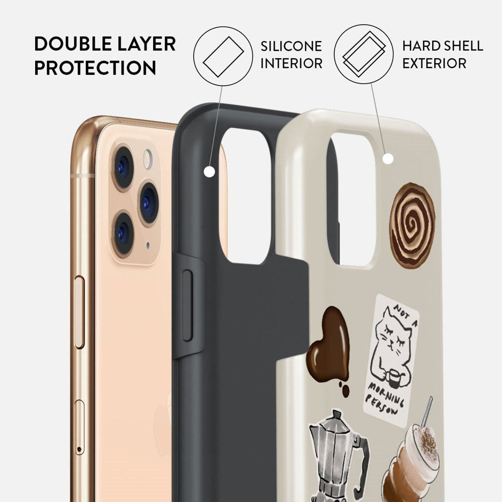 Burga iPhone 11 Pro Tough Fashion Case - Oat Milk Please