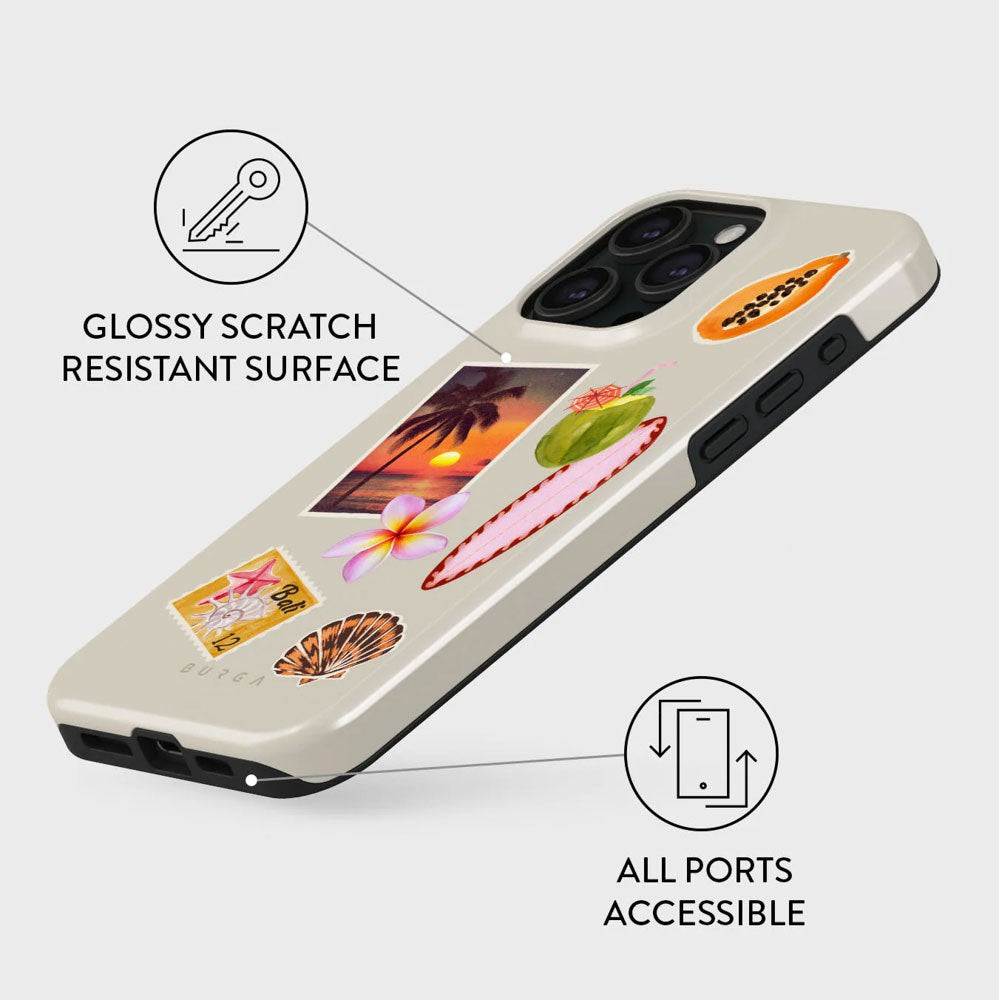Burga iPhone 15 Pro Tough Fashion Case - Sun Chaser