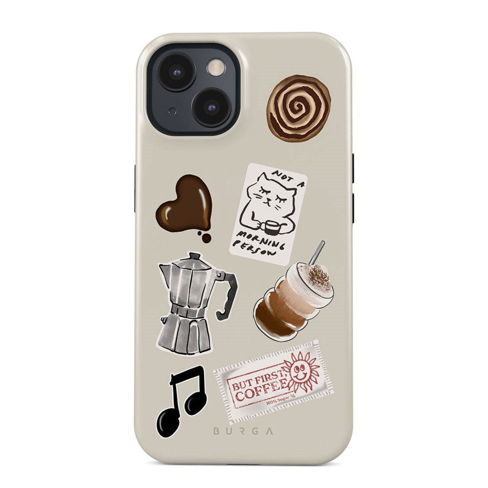 Burga iPhone 15 Tough Fashion Case - Oat Milk Please