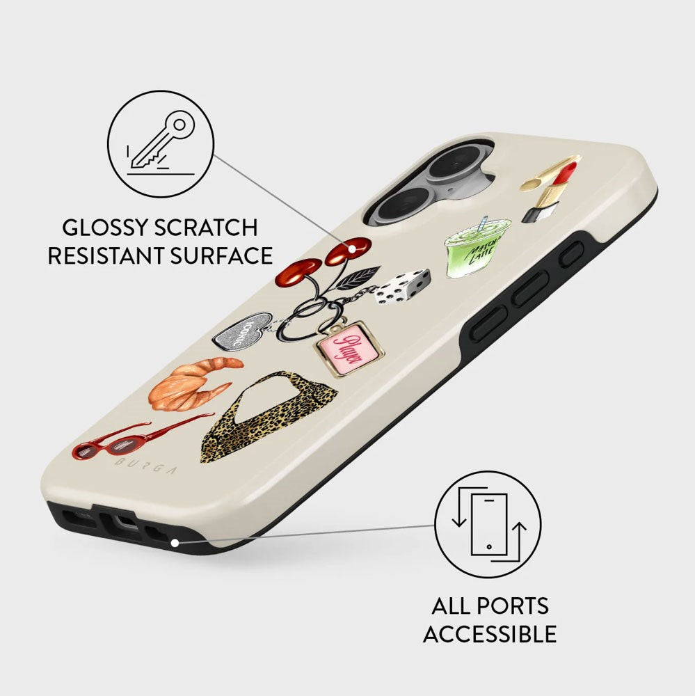 Burga iPhone 16 Tough Fashion Case - It Girl