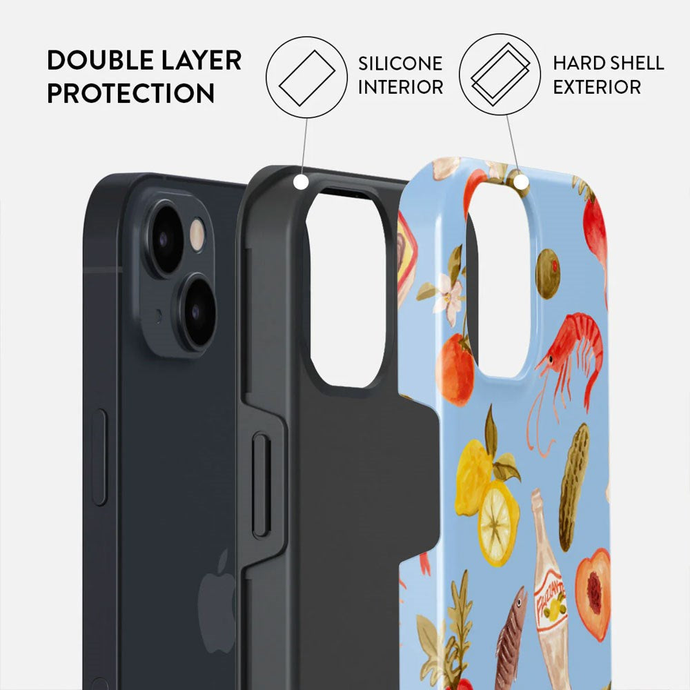 iPhone 15 Burga Tough Fashion Case - MagSafe Compatible - Al Fresco
