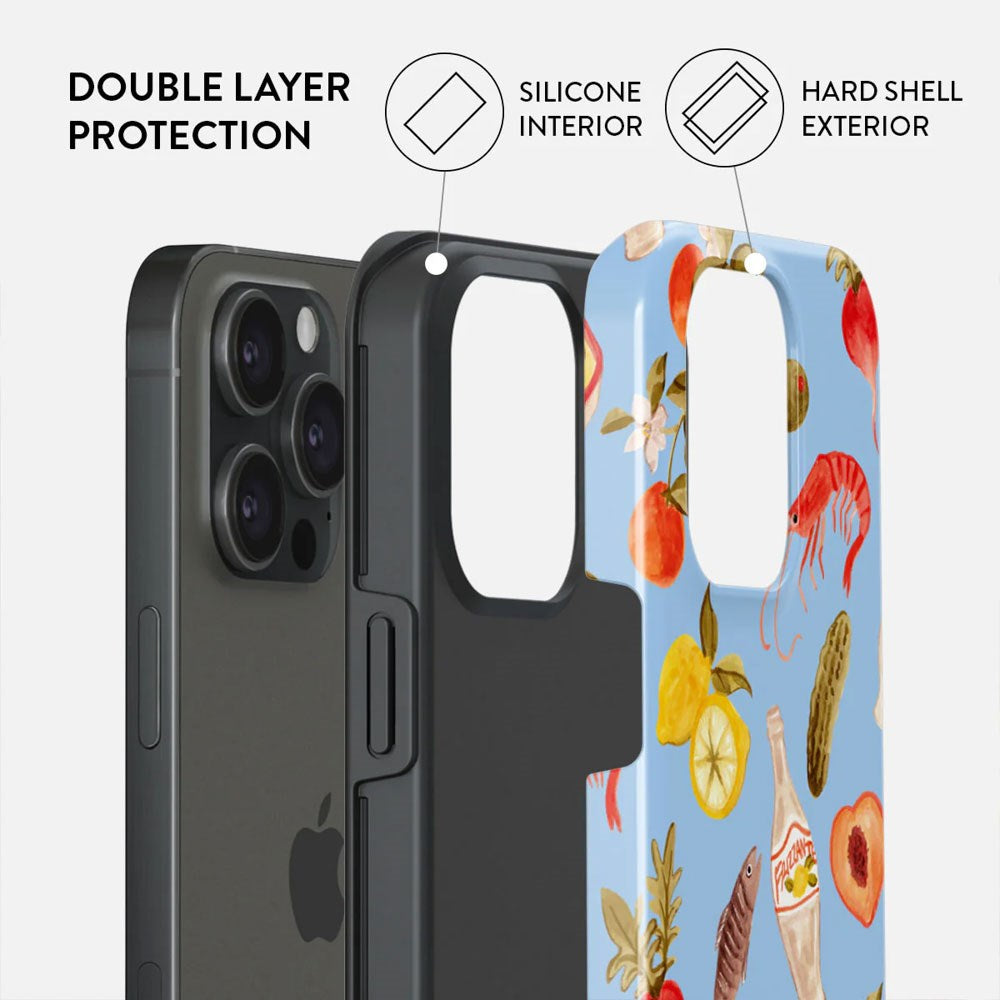 Burga iPhone 15 Pro Tough Fashion Case - Al Fresco