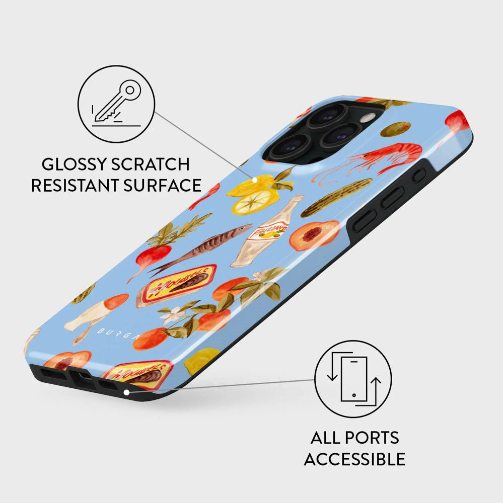 Burga iPhone 15 Pro Tough Fashion Case - Al Fresco