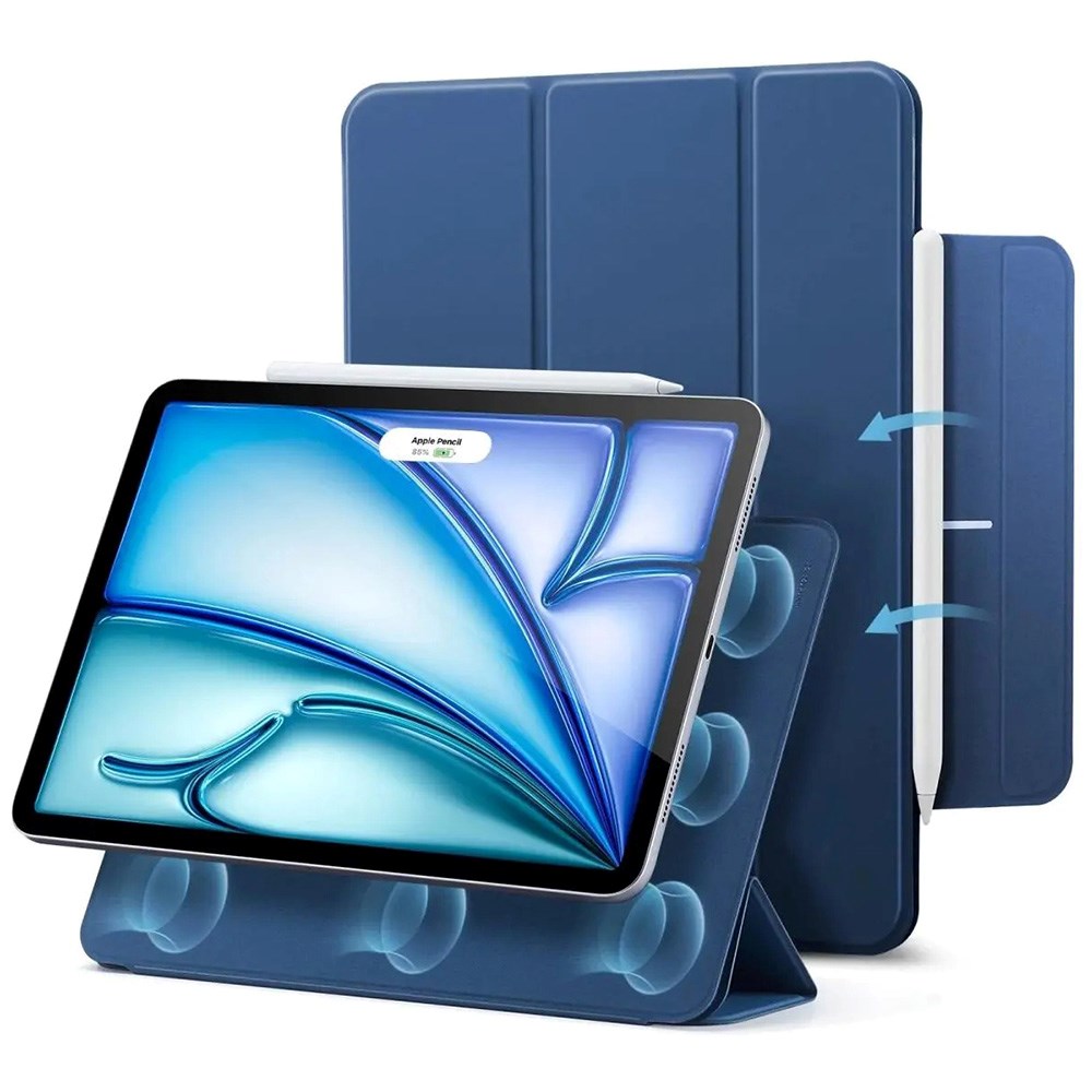 ESR iPad Air 11" (2025 / 2024) / Air (2022 / 2020) Rebound Magnetic Flip Case - Blue