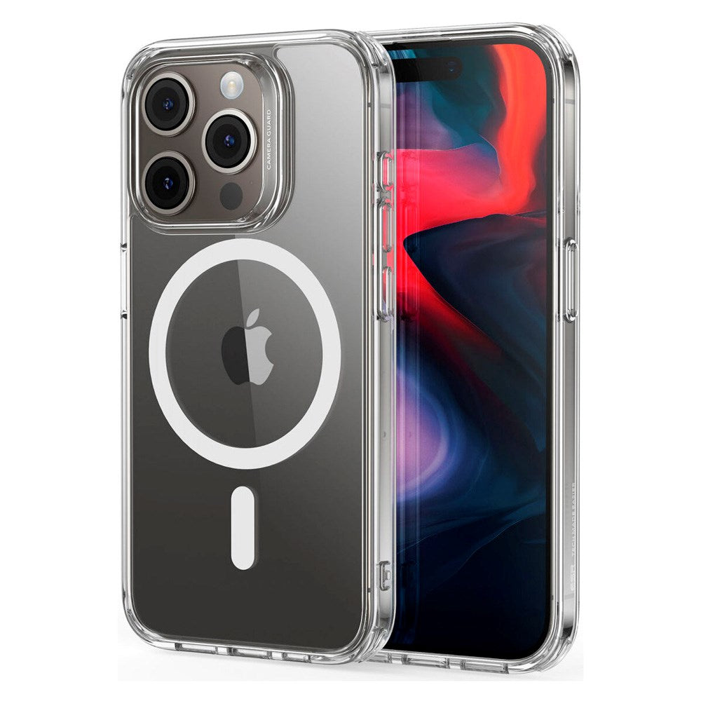 ESR iPhone 15 Pro Classic Hybrid Case - MagSafe Compatible - Transparent