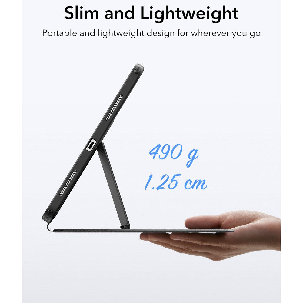iPad Air 13" (2025 / 2024) ESR Flip Hybrid Case - Black