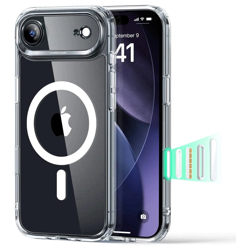 ESR iPhone Air Classic Hybrid Case with Camera Control Button - MagSafe Compatible - Transparent