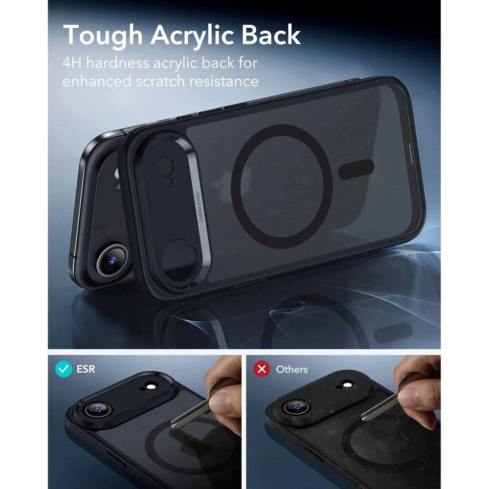 ESR iPhone Air Classic Hybrid Case with Camera Control Button - MagSafe Compatible - Matte Black