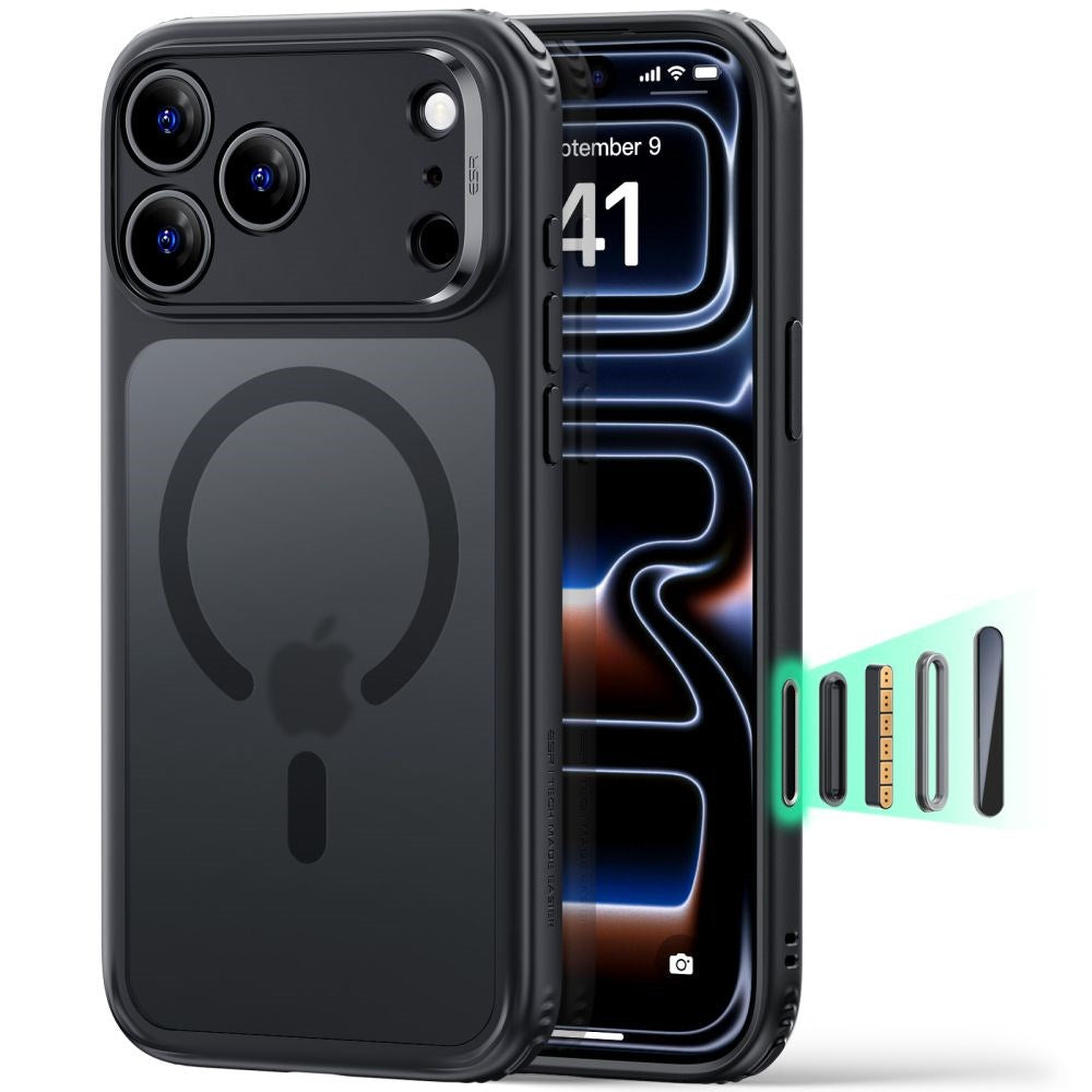 iPhone 18 Pro Max / 17 Pro Max ESR Classic Hybrid Case - MagSafe Compatible - Black