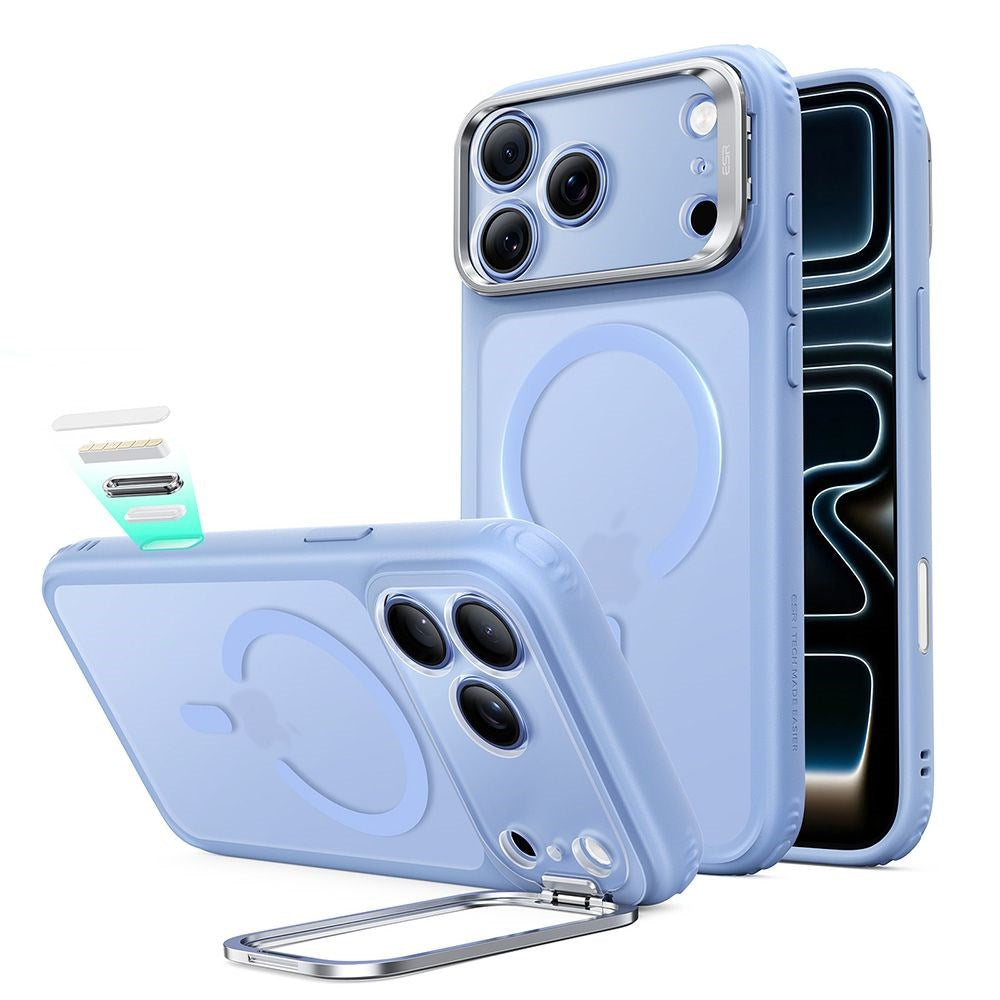 iPhone 18 Pro / 17 Pro ESR Classic Hybrid Kickstand Case - MagSafe Compatible - Blue
