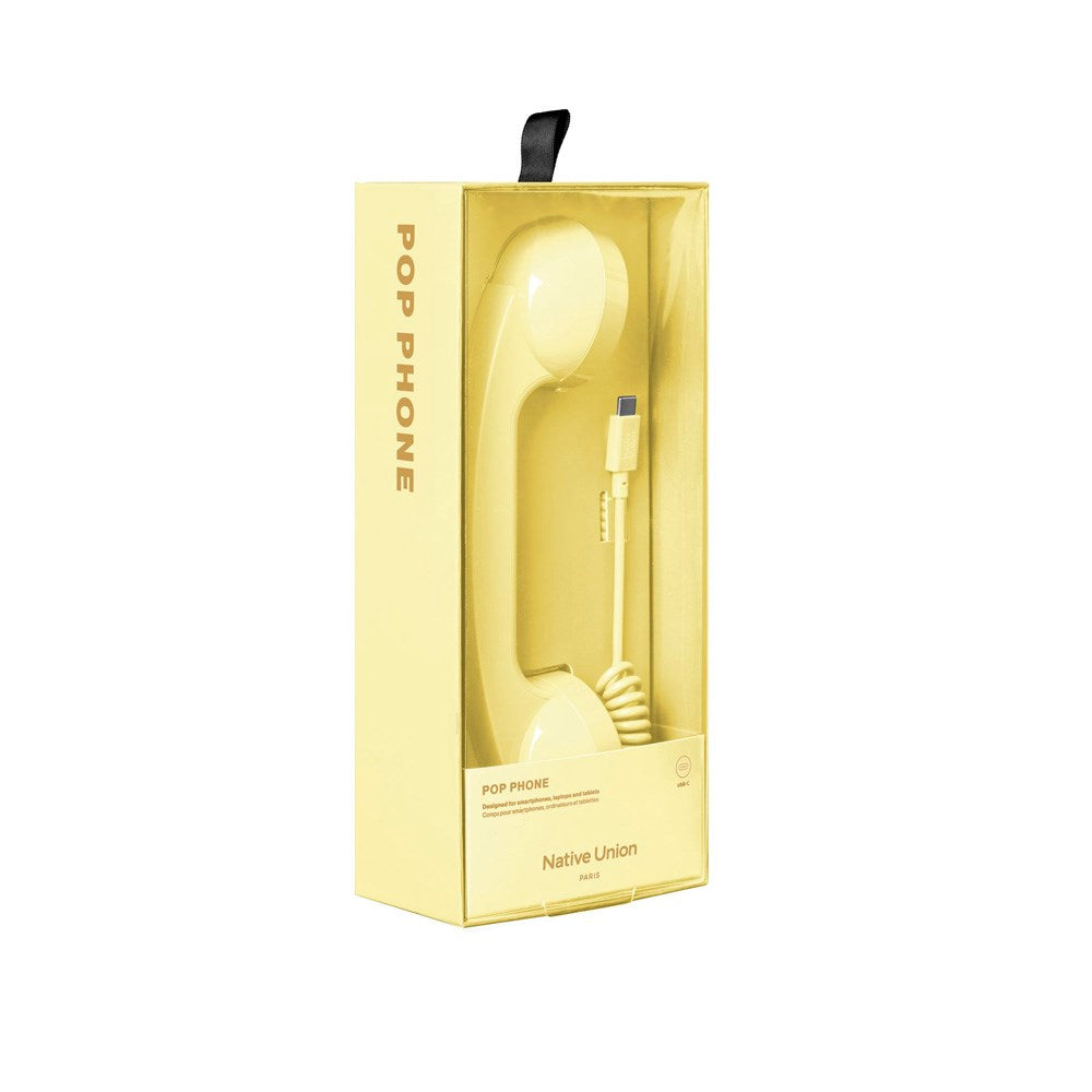 Native Union Pop Phone with USB-C - Lemon