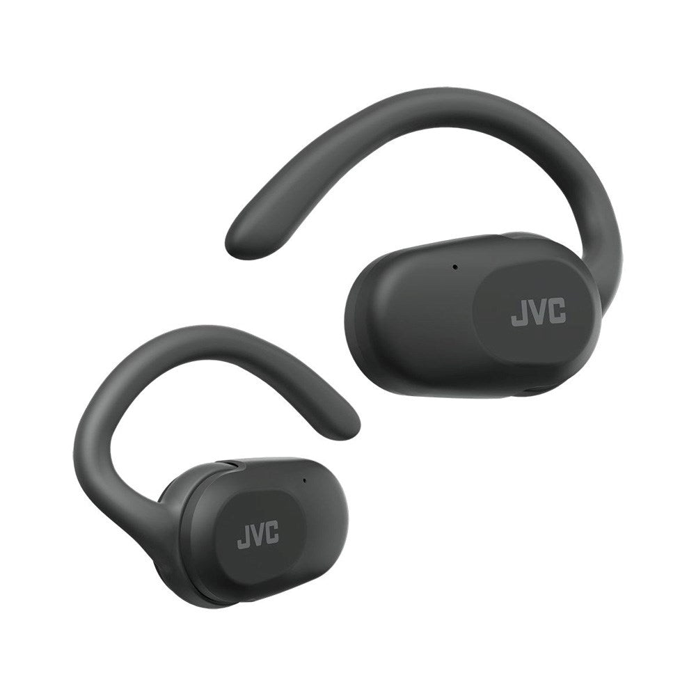 JVC Nearphones HA-NP40T True Wireless Open-Ear Headphones - Black