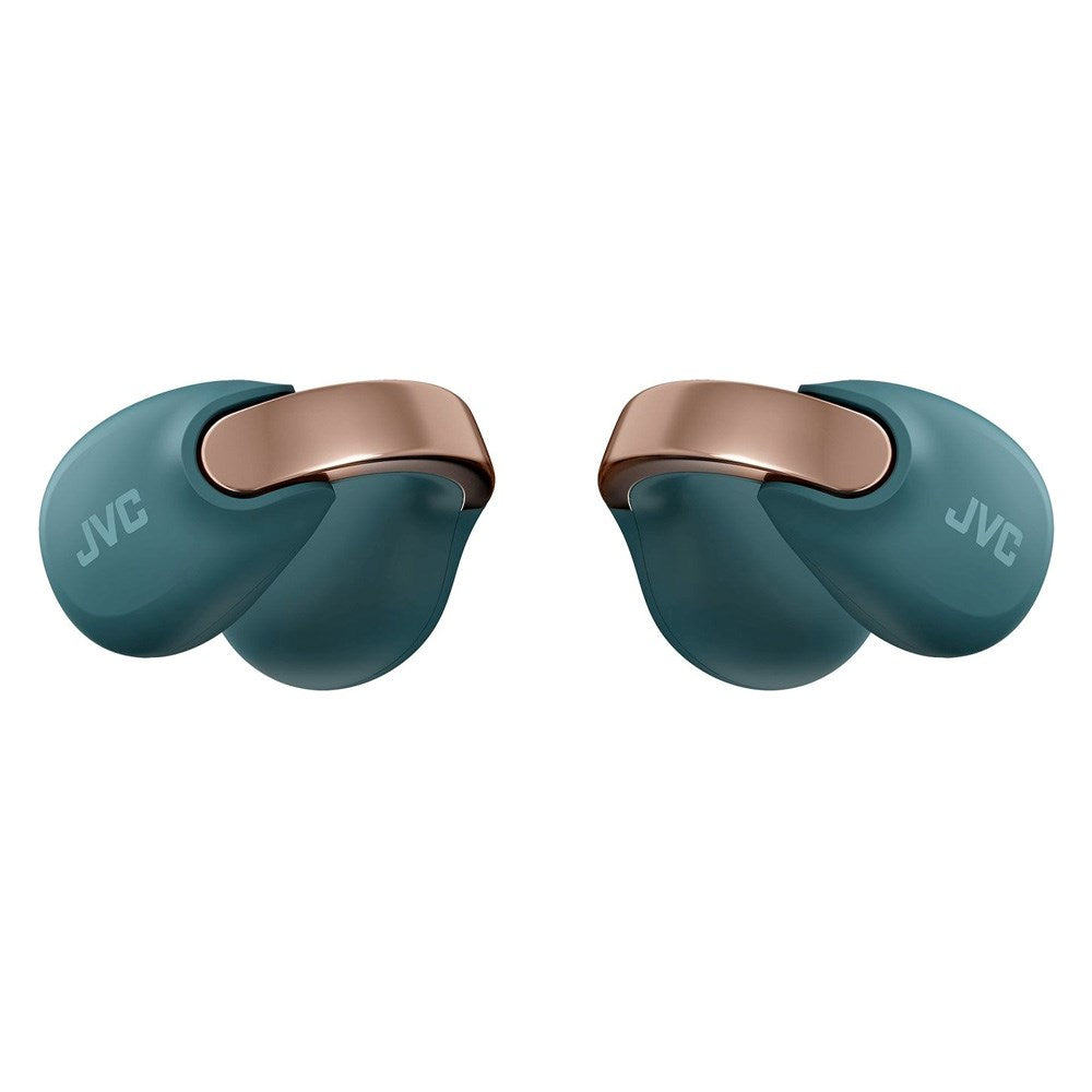 JVC Nearphones HA-NP1T True Wireless Open-Ear Cuff Headphones - Blue