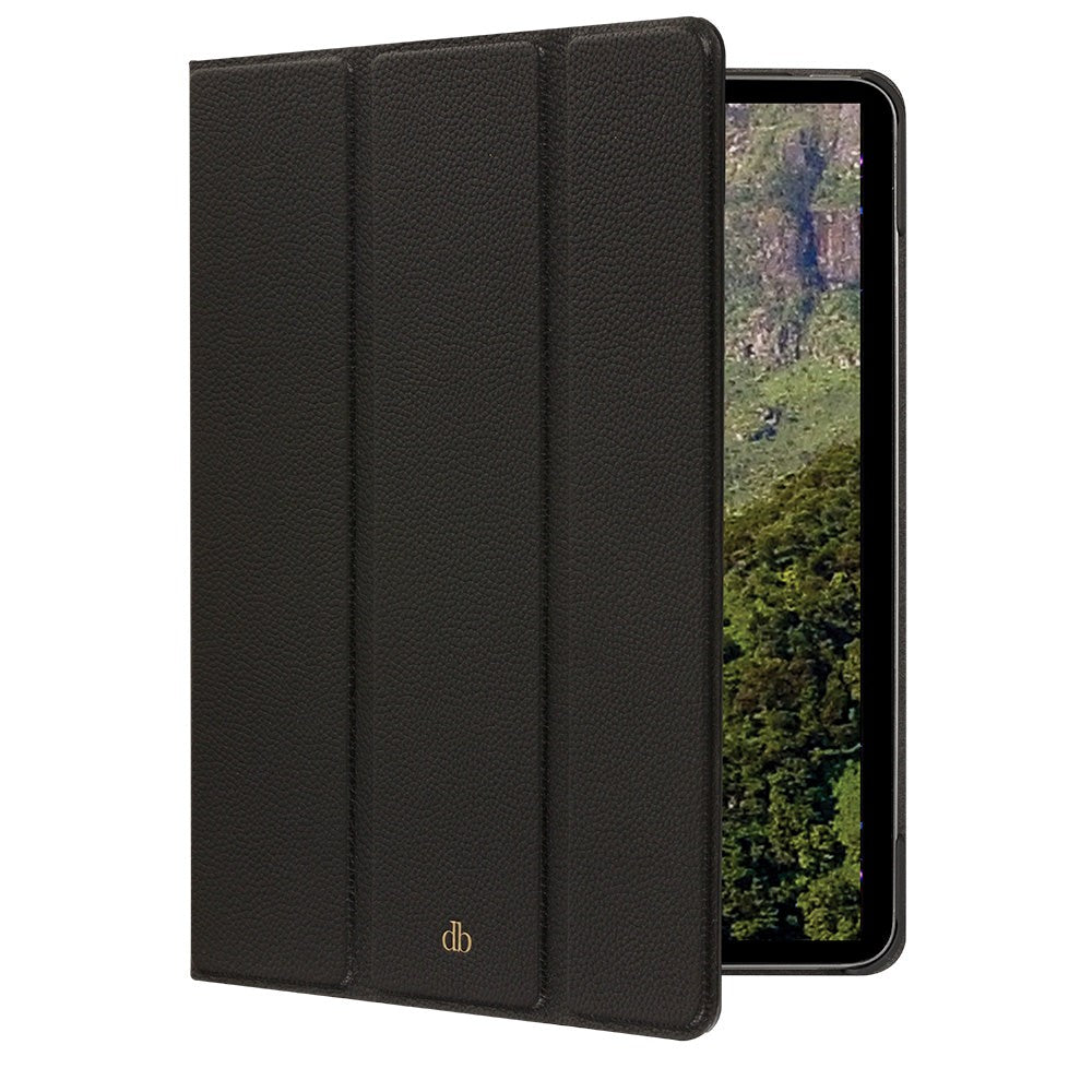 iPad 10.9" (2022) dbramante1928 Milan Leather Flip Case - Black