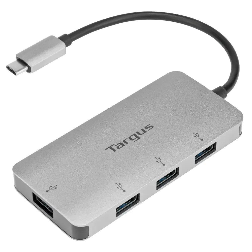 Targus USB-C Hub with 4x USB-A - Silver