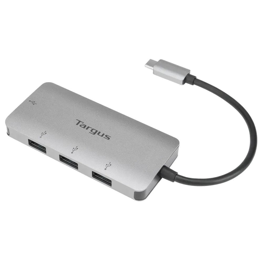 Targus USB-C Hub with 4x USB-A - Silver
