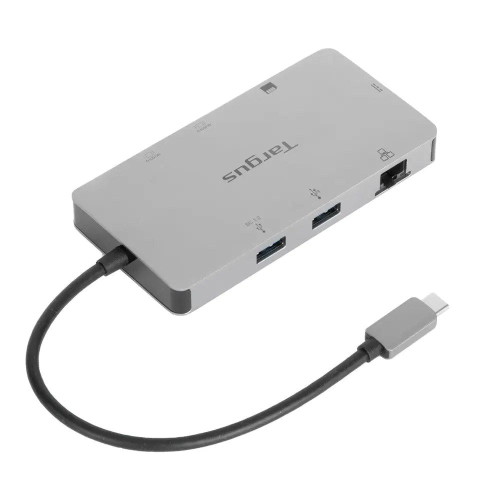 Targus 100W USB-C Hub Docking Station - Silver