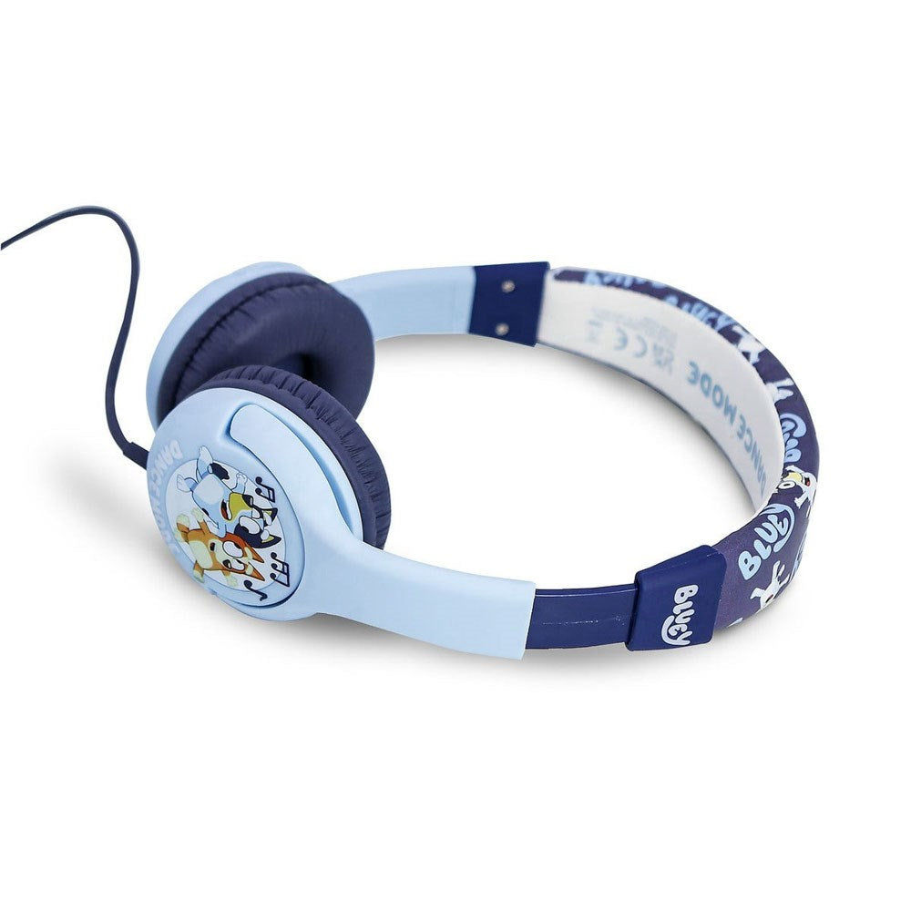 Bluey OTL On-Ear Headset for Kids with Jack Plug - Max. 85dB - Blue