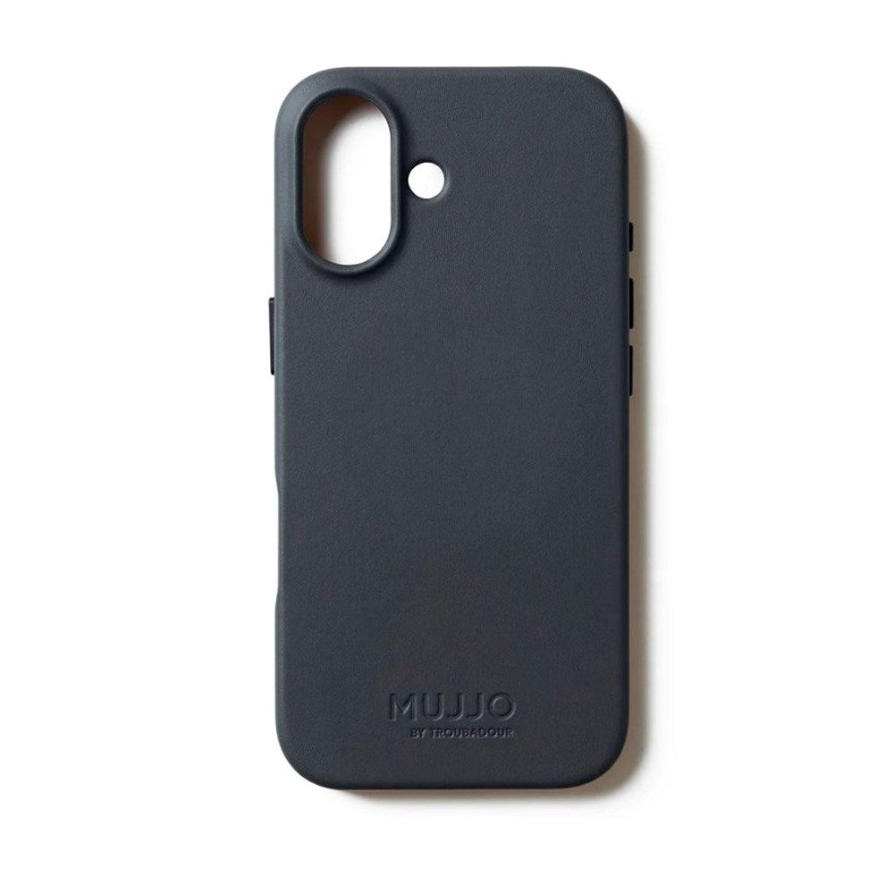 Mujjo iPhone 17 Leather Case - MagSafe Compatible - Basalt