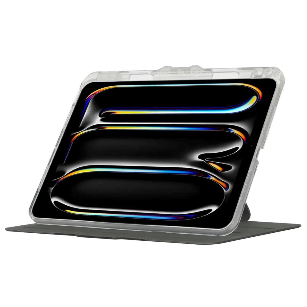 iPad Air 11" (2025 / 2024) / iPad Air (2022 / 2020) / iPad Pro 11" (2022 / 2021 / 2020 / 2018) Targus VersaVu Flip Case - Transparent / Grey