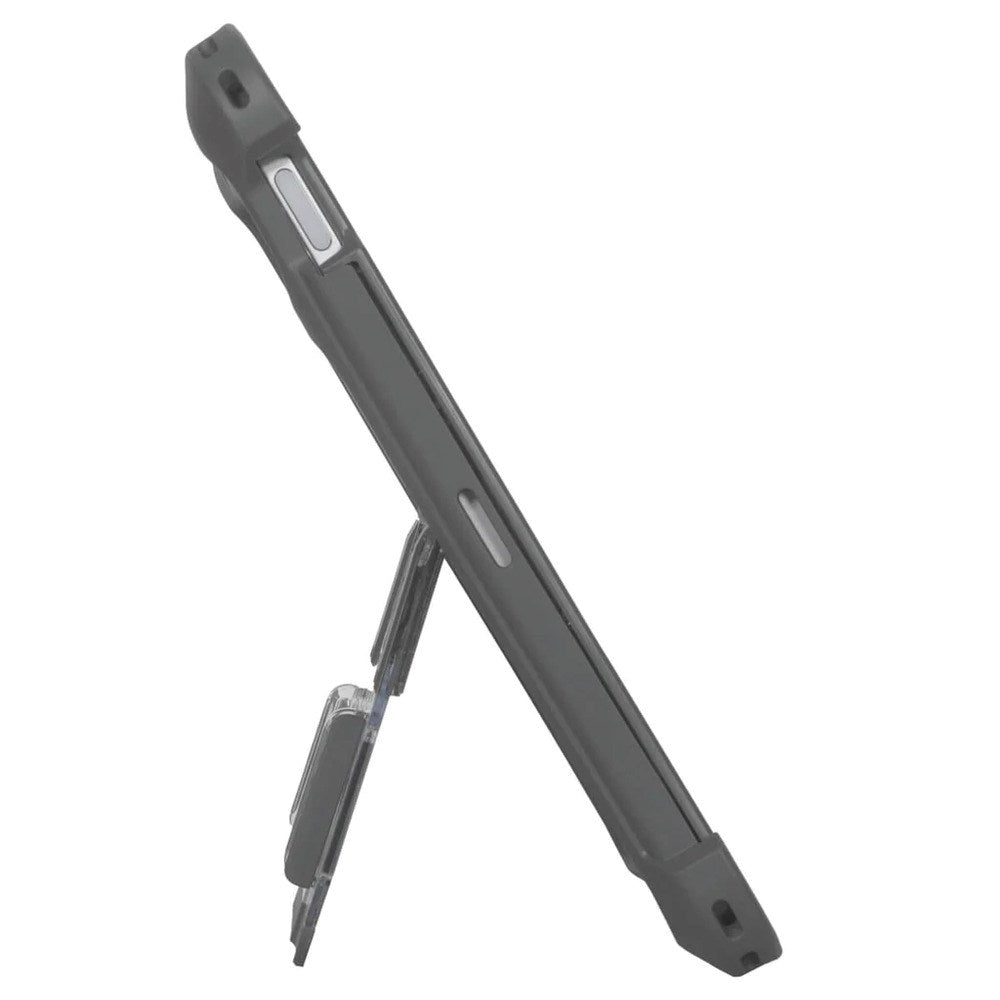 iPad Air 11" (2025 / 2024) / iPad Air (2022 / 2020) / iPad Pro 11" (2022 / 2021 / 2020 / 2018) Targus Tough Case w. Kickstand and Protective Film - Grey / Transparent