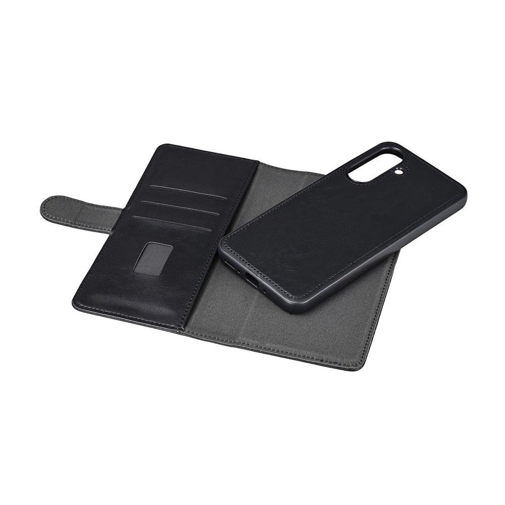 Samsung Galaxy A36 (5G) GEAR 2-in-1 Wallet Recycled Faux Leather Flip Case with Wallet - Black