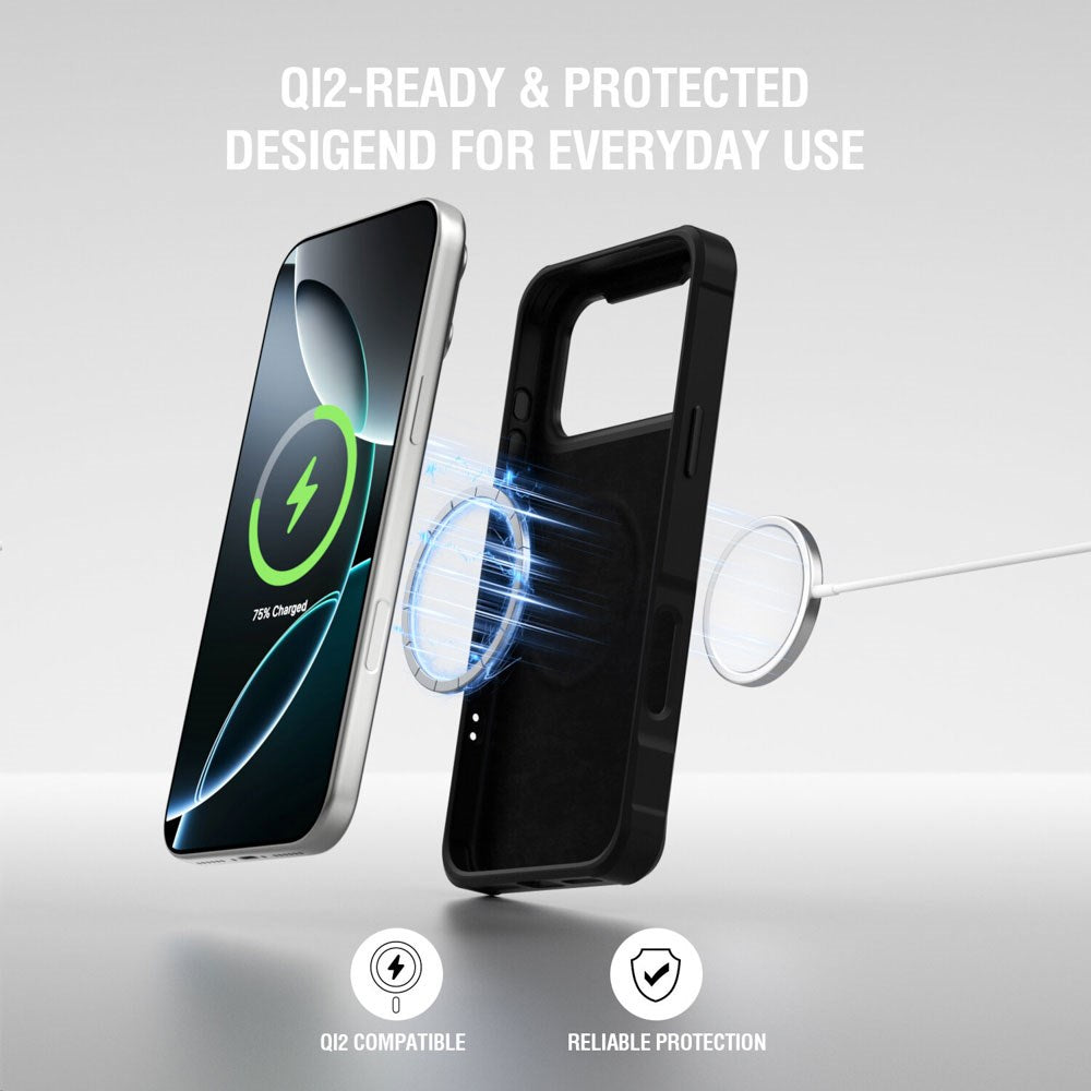 iPhone 17 Pro Max 4smarts E-Ink Case - MagSafe Compatible - Black