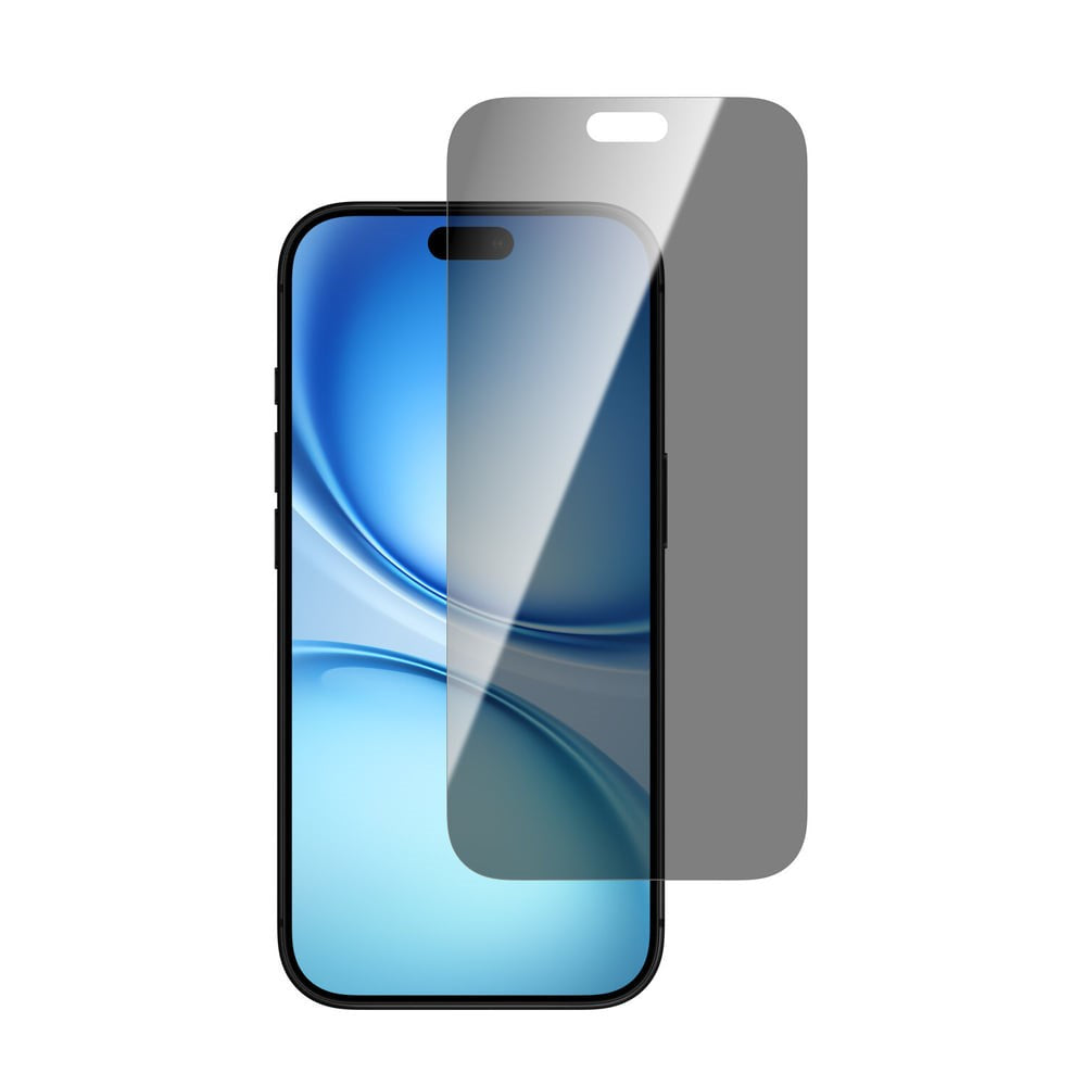 iPhone 18 Pro 4Smarts Second Glass Screen Protector with Installation Frame - Privacy Function - Transparent