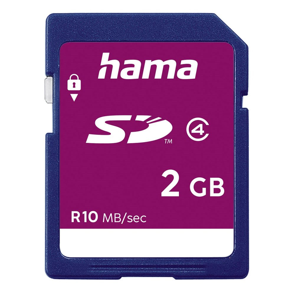 HAMA SD Memory Card 10MB/s - 2GB