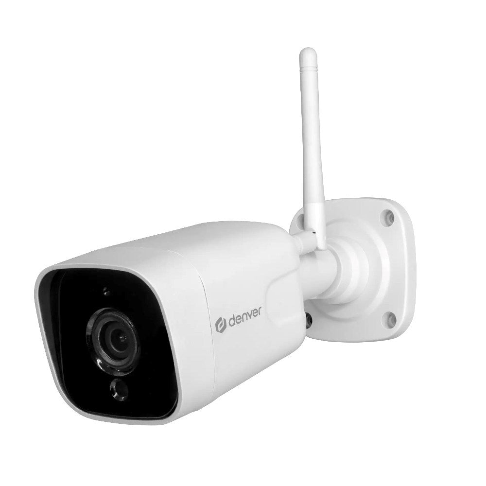 Denver IOC-241 Outdoor Smart Home Camera - Tuya Compatible - White