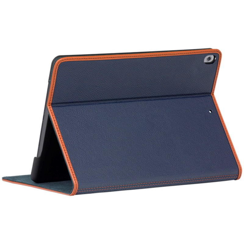 iPad Air (2019) / Pro 10.5" dbramante1928 Copenhagen Genuine Leather Flip Case - Pebbled Blue