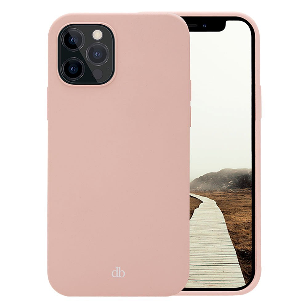 dbramante1928 iPhone 13 Pro Monaco Case - 100% Recycled Plastic - MagSafe Compatible - Pink Sand