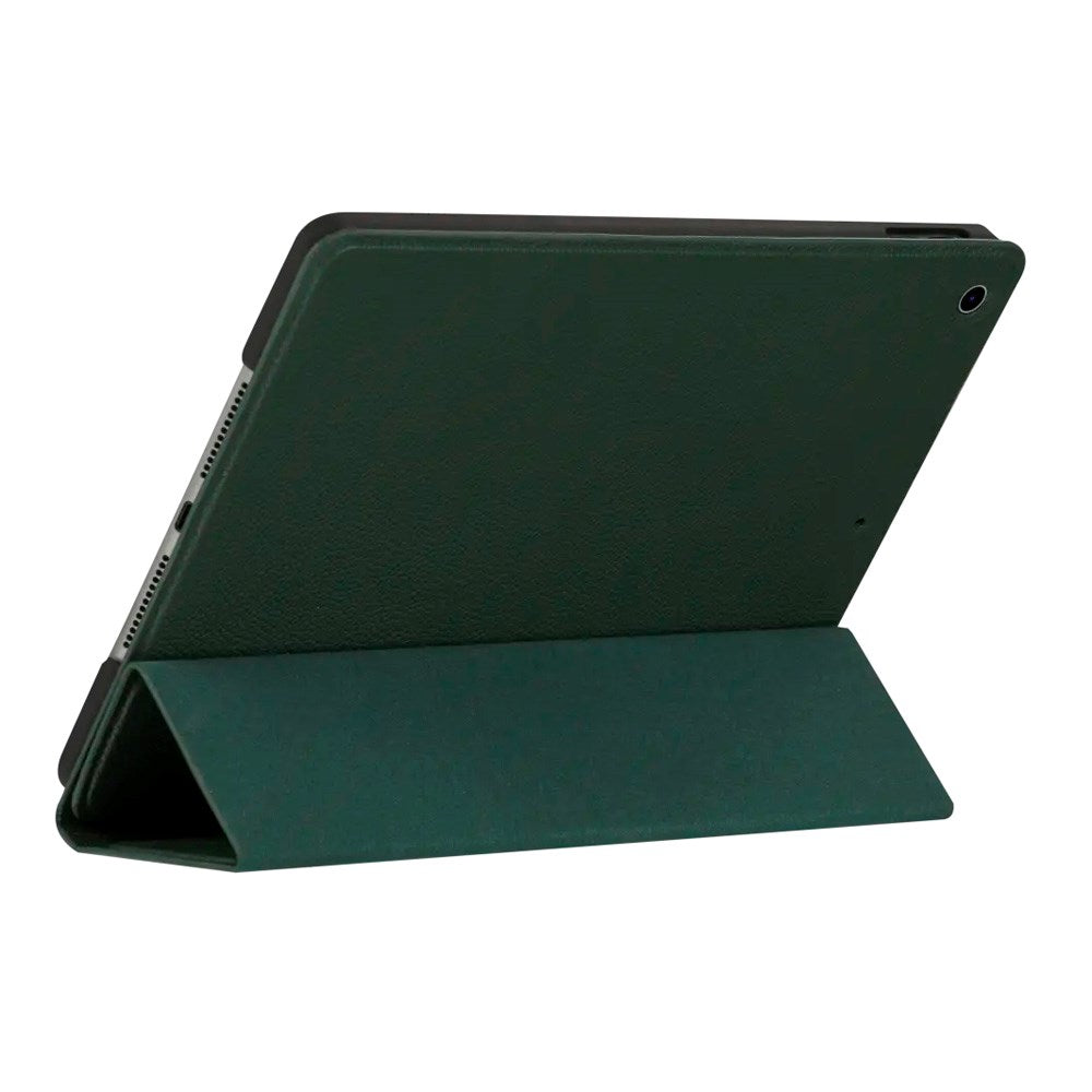 iPad 10.2" (2021 / 2020 / 2019) dbramante1928 Milan Genuine Leather Flip Case - Evergreen