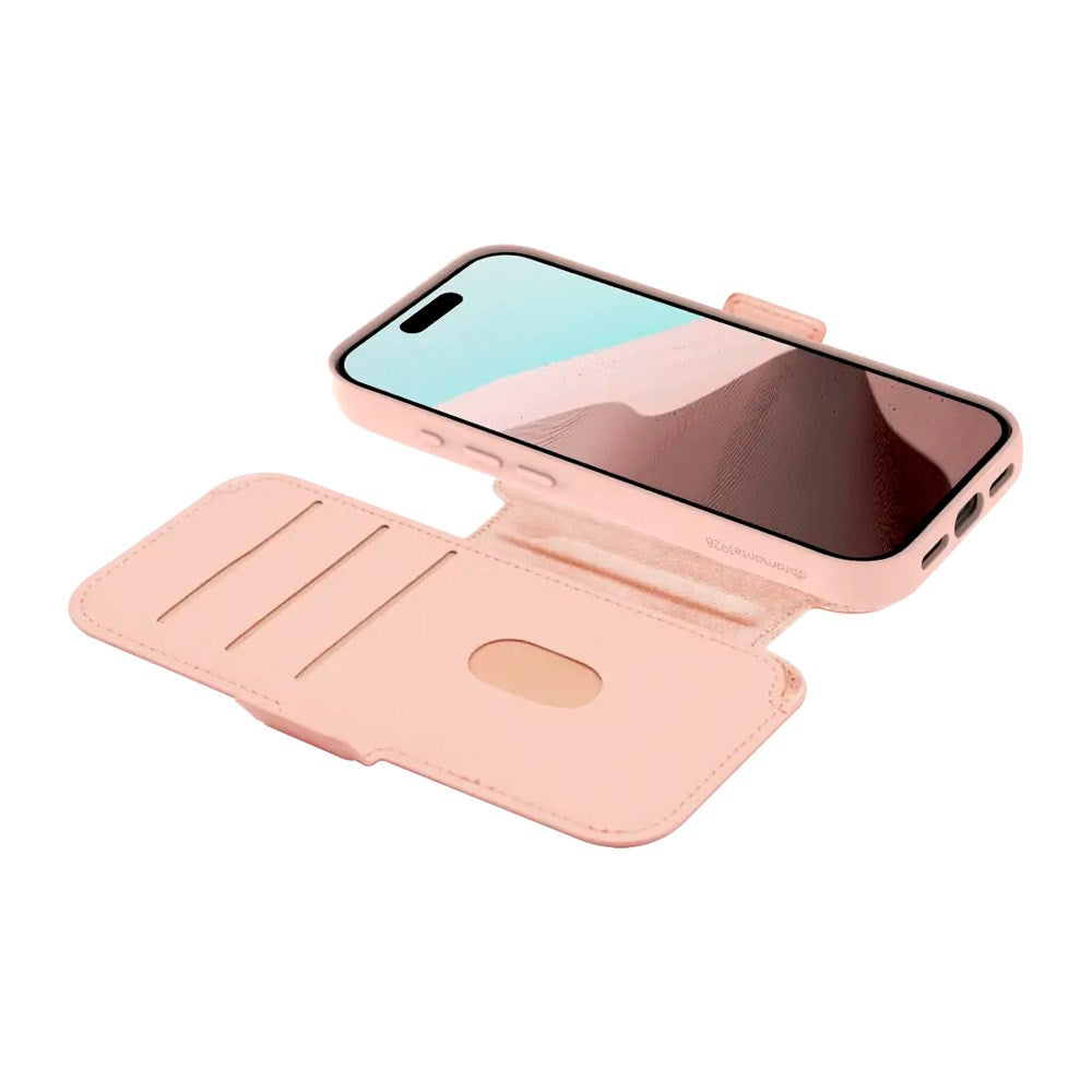 iPhone 17 Pro dbramante1928 Lynge ICON Case - MagSafe Compatible - Pink Sand