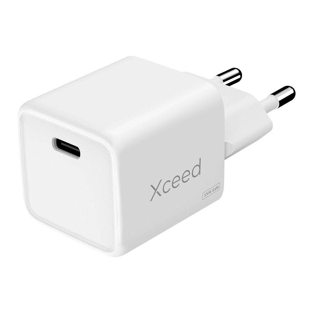 Xceed 35W GaN Wall Charger with USB-C - White