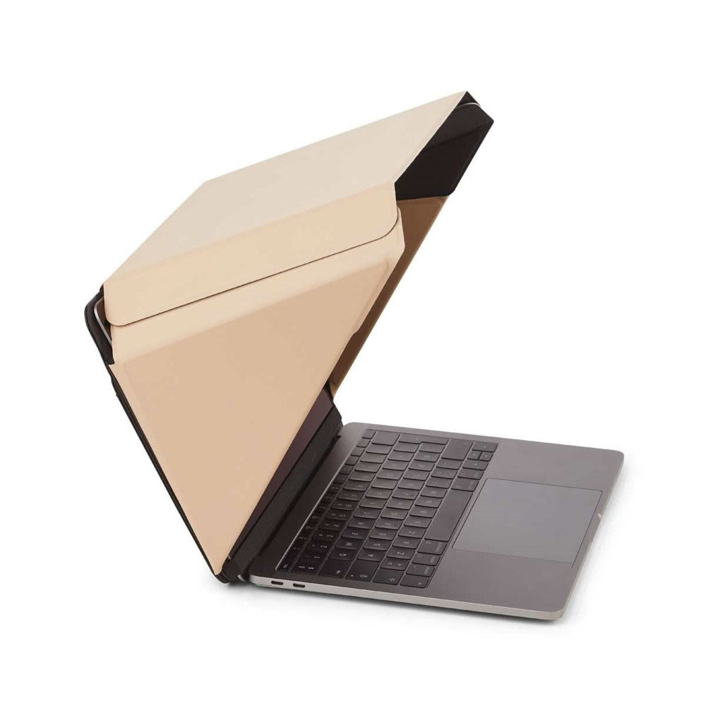 Universal Philbert Laptop Case with Sunshade & Integrated Privacy 12-14" - Beige