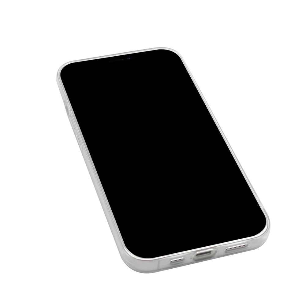 GreenMind iPhone 12 Pro Max Flexible Plastic Case - Transparent