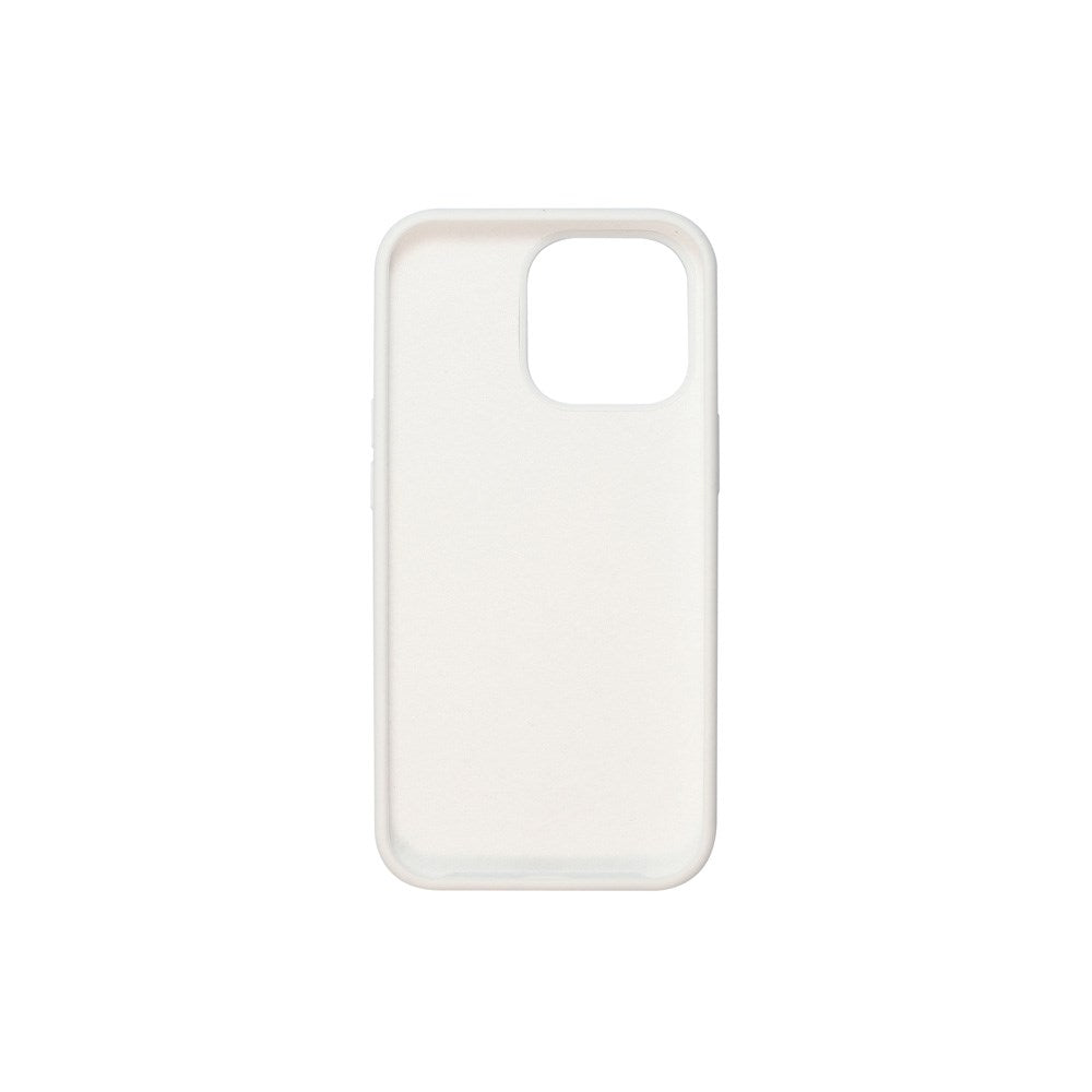 GreenMind iPhone 13 Pro Lined Silicone Case - White