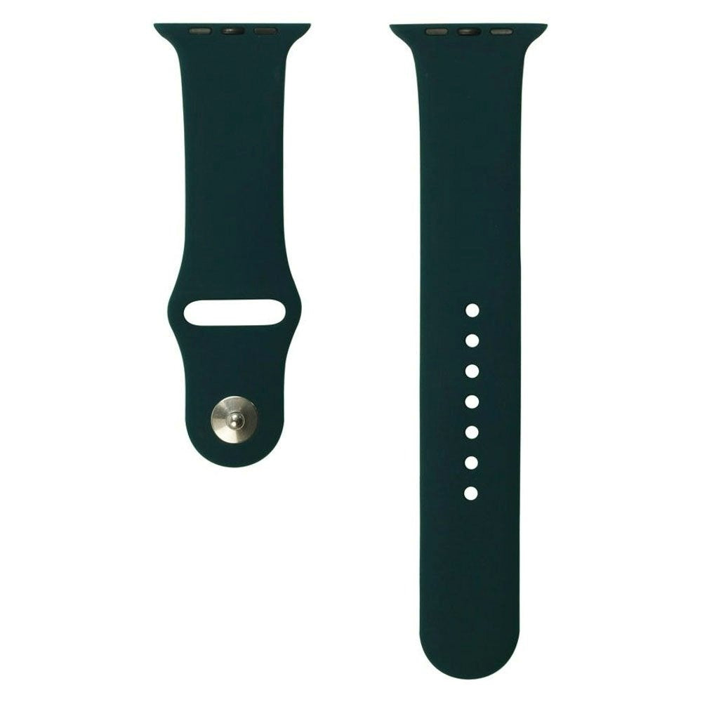 Apple Watch (42/44/SE/45/46/49mm) Lippa Silicone Watch Strap - Dark Green