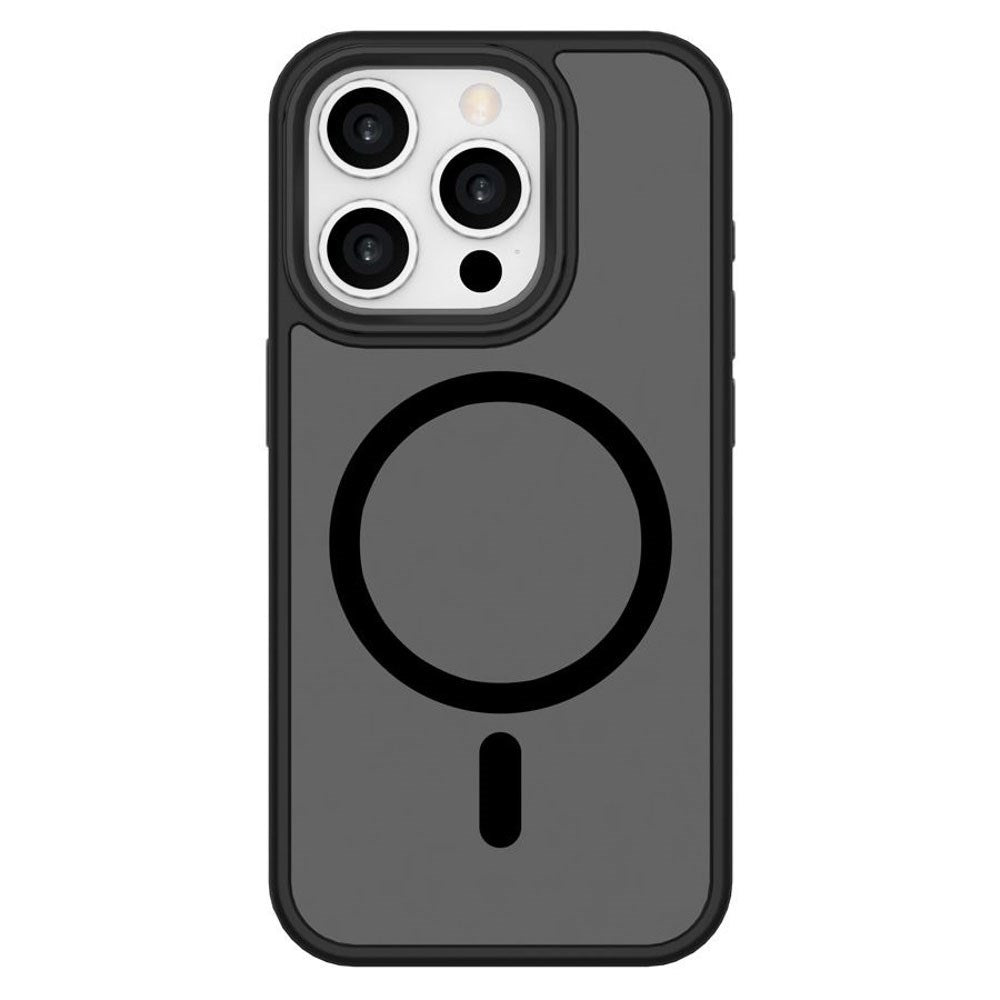 iPhone 15 Pro Lippa Hybrid Plastic Case - MagSafe Compatible - Matte / Black