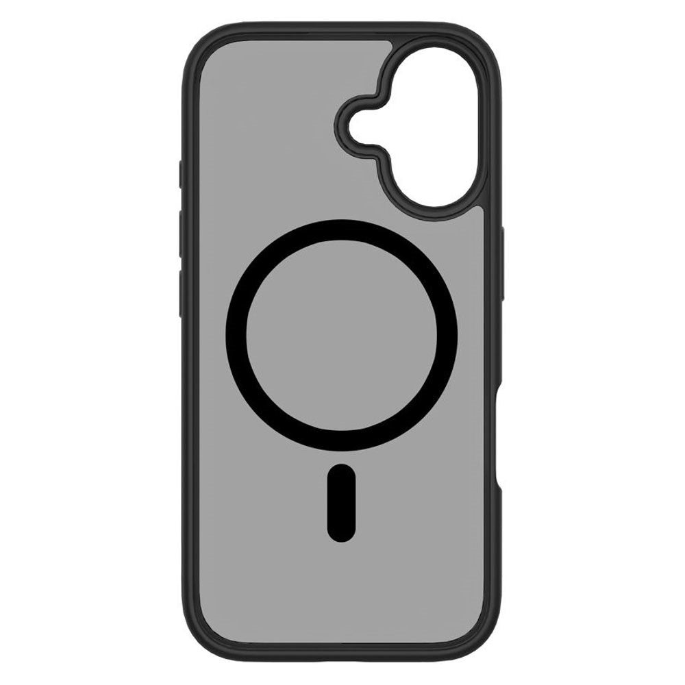 iPhone 16 Lippa Hybrid Plastic Case - MagSafe Compatible - Matte / Black