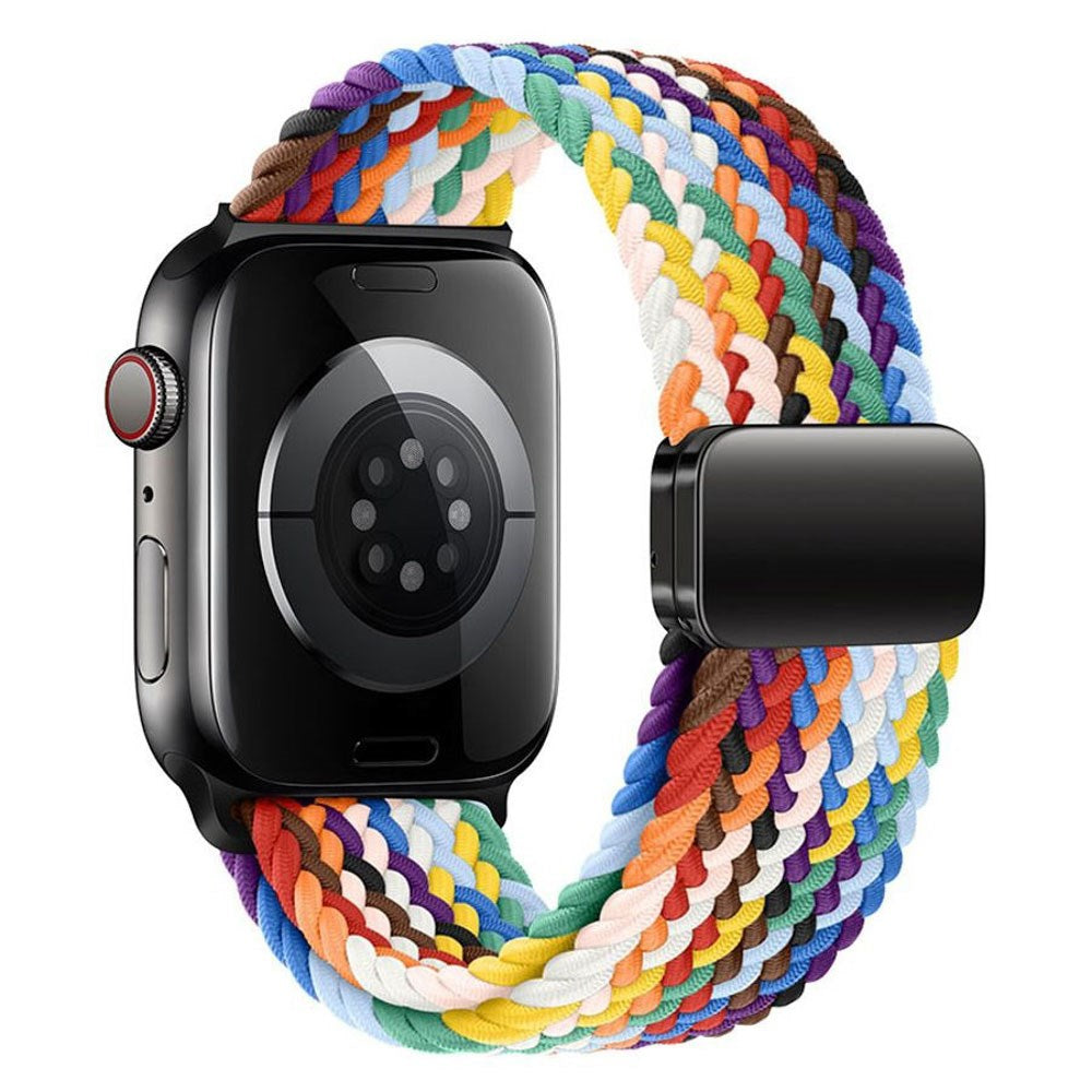 Apple Watch (42/44/SE/45/46/49mm) Lippa Nylon Strap with Magnetic Lock - Multicolored